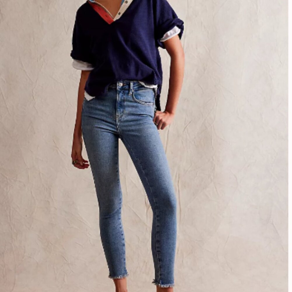 Free People High Rise Jegging Size 24